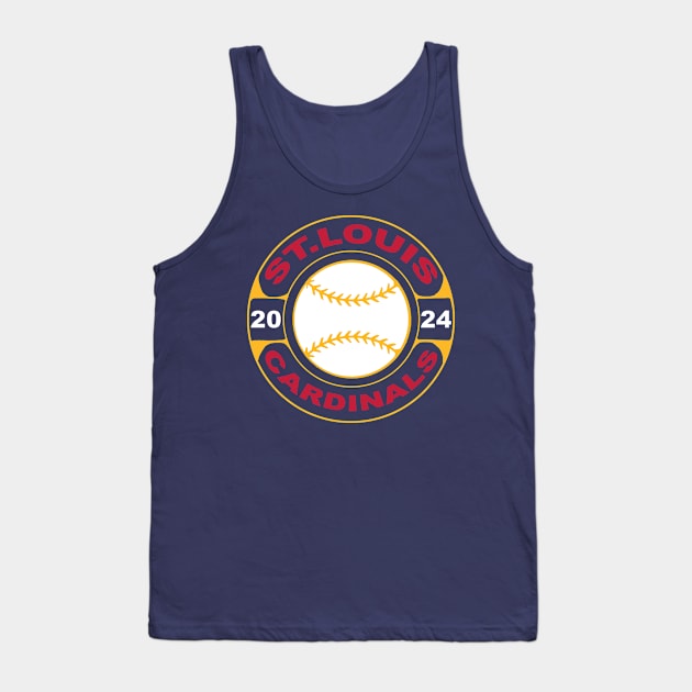 Cardinals Baseball 2024 Tank Top by CovpaTees